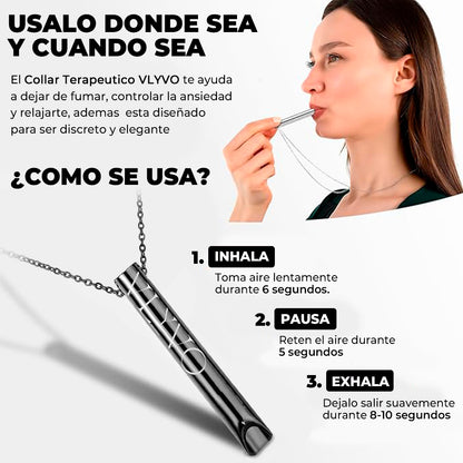 Collar Terapéutico para Dejar de Fumar  | Vlyvo
